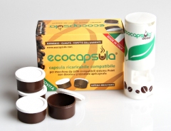 Provate le Cialde Ricaricabili Ecocapsula compatibili Lavazza Espresso  Point